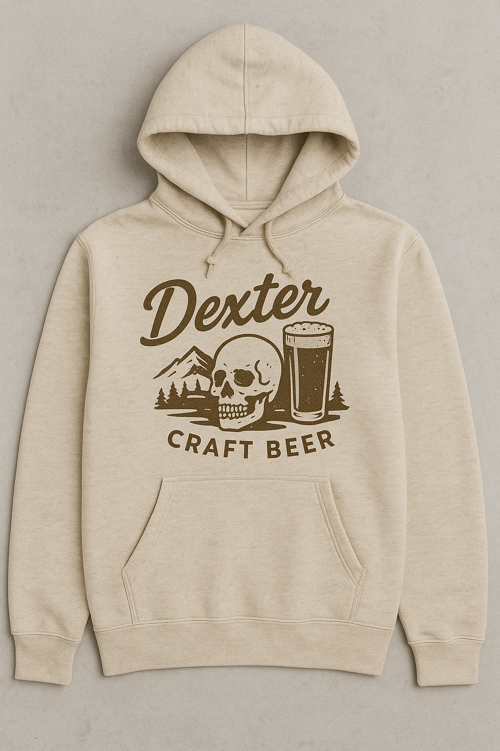 Dexter beer hoodie