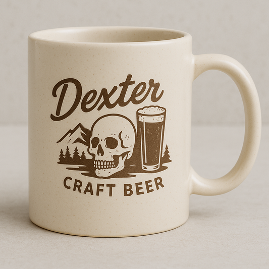 Dexter coffee mug